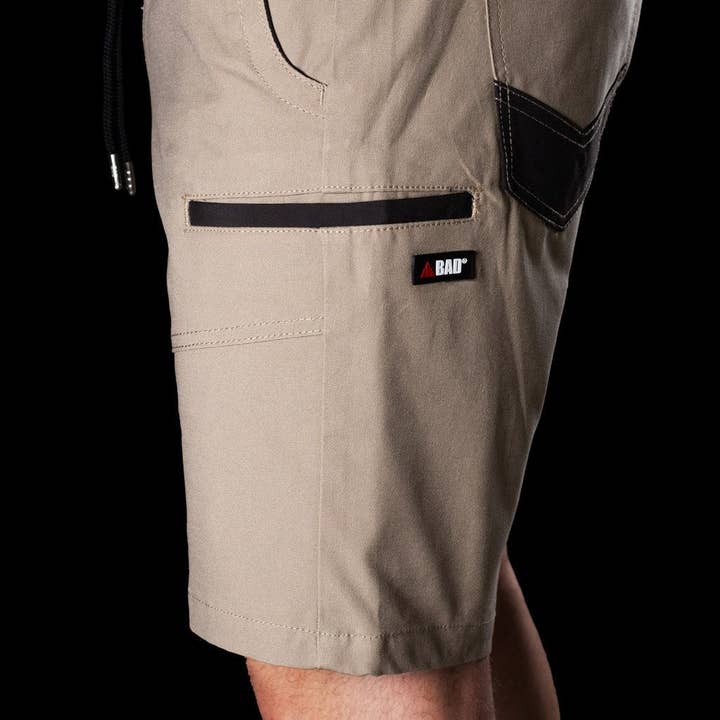 BAD WORKWEAR - Wholesale Shorts – Men's - BAD SAVIOUR™ ELASTIC WAIST WORK SHORTS15