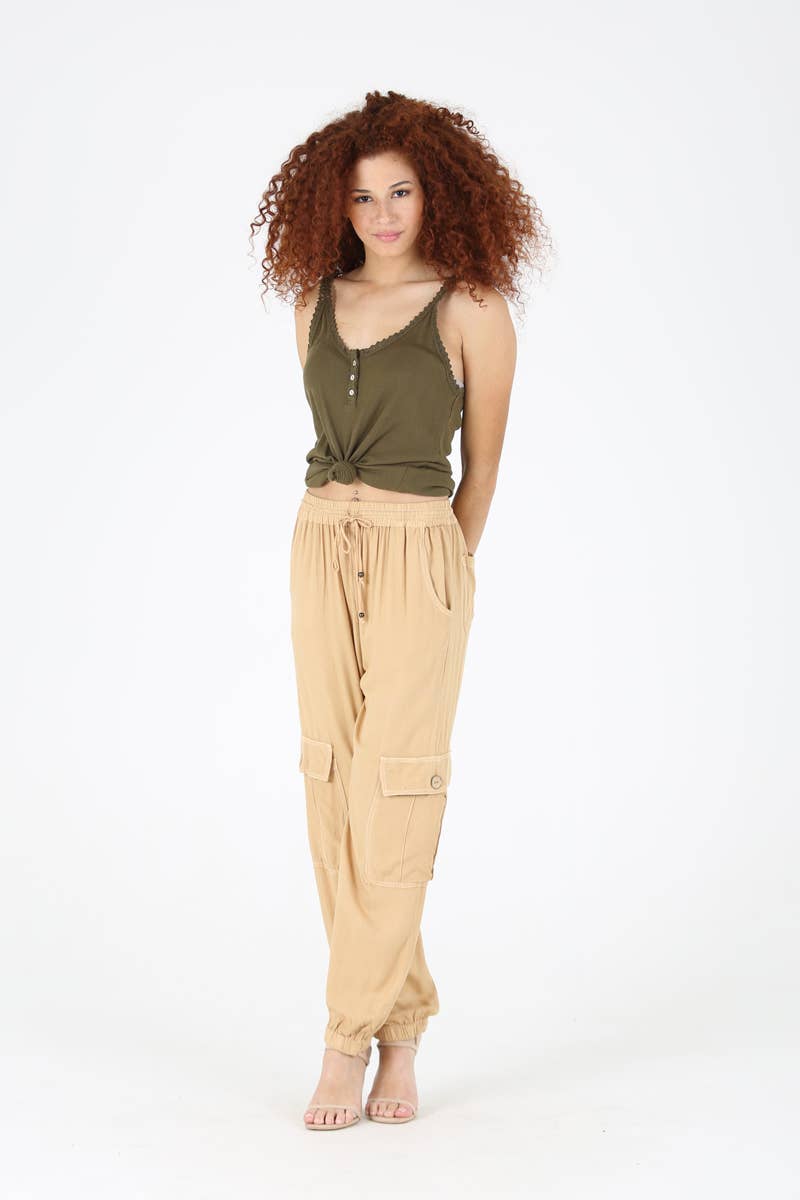 ANGIE - Wholesale Lounge Sweatpants/Joggers - Women's - 25R36-ASIS CARGO JOGGER PANTS3