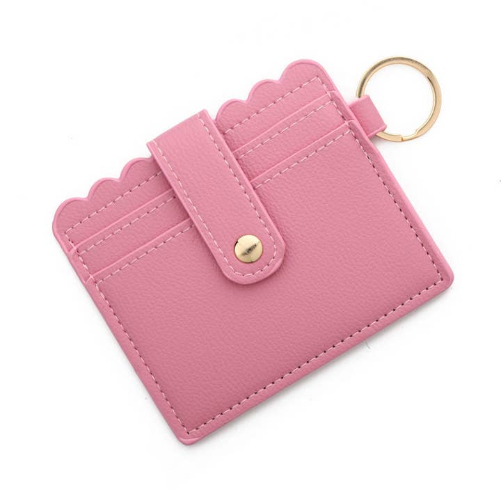 ACCITY - Wholesale Card Holder - Women's - Multi-Card PU Wallet with Keychain & Coin Pocket_CWAB49375