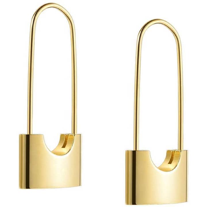 Tania Lock Earring for wholesale by Nanda Jewelry