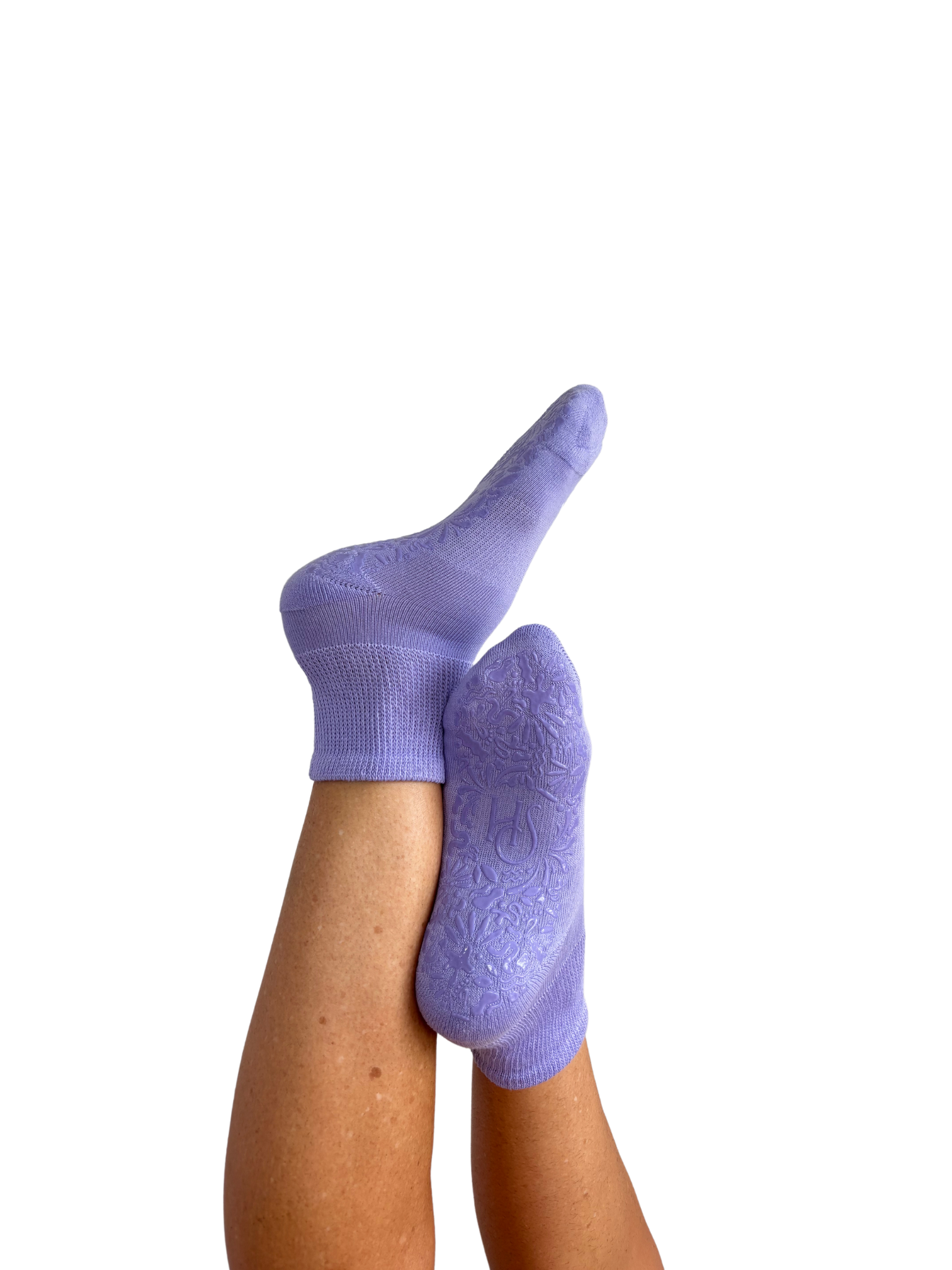 GSOXS - Wholesale Socks - Unisex - Quarter Crew Therapeutic Grip Socks (20 Pack+ Stand)6