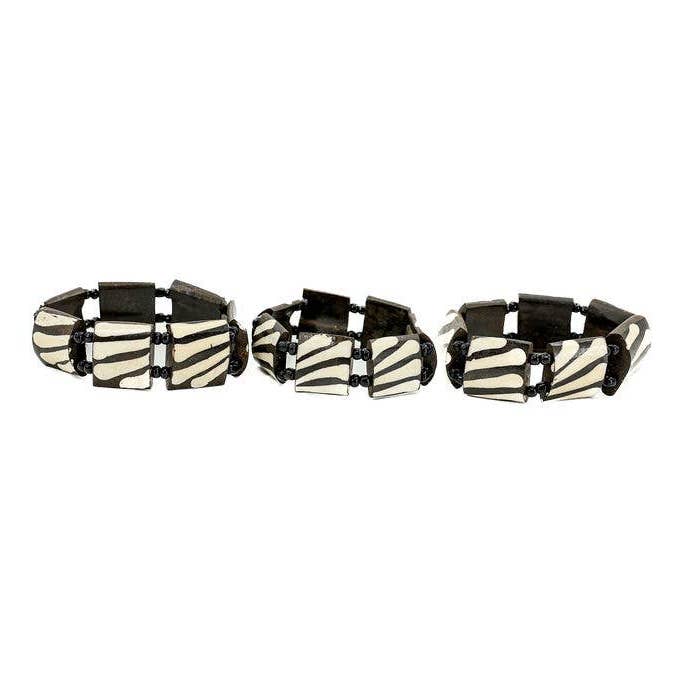 Gitzell FairTrade - Wholesale Beaded Bracelet - Bone Bracelets, Set of 123