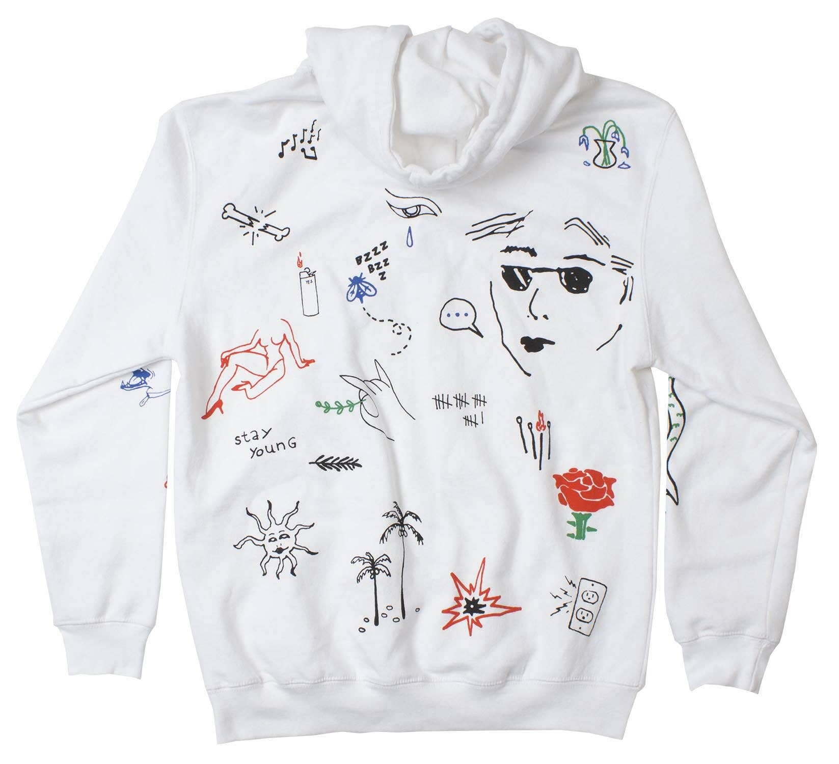 Altru Apparel - Vente Sweat à capuche – unisexe - Sweat à capuche graphique Stick N Poke2