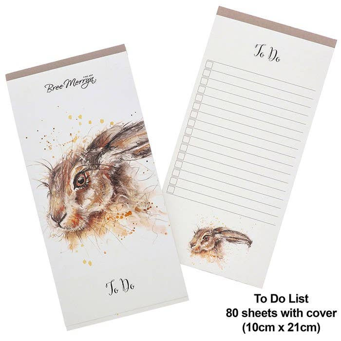 Lista de tareas de Bree Merryn Hayley Hare con cubierta para venta al por mayor de Hooli Mooli