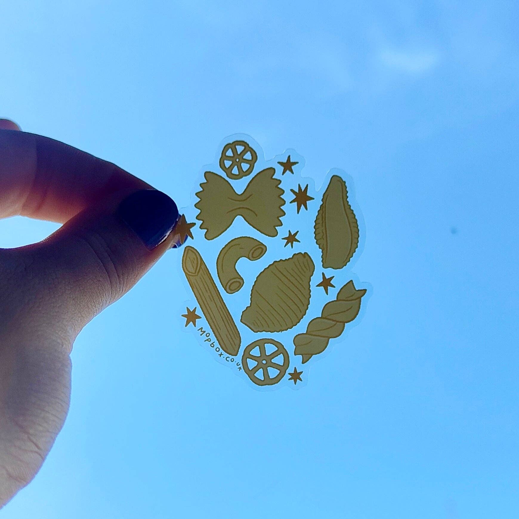 Mimo – Adesivo por atacado – Formas de Massa - Autocolante de Vinil Transparente2