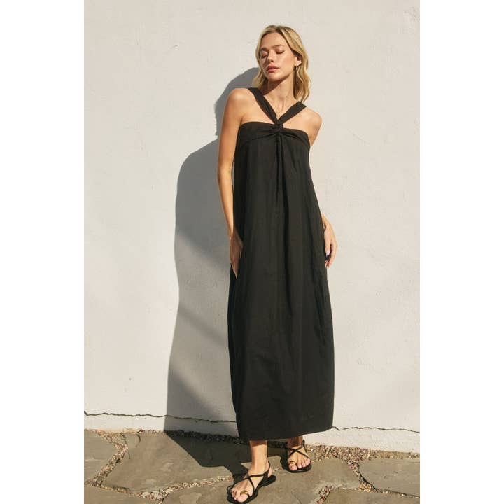 Dress Forum - Wholesale Dress - Women's - Cotton Halter Neck Maxi Dress13