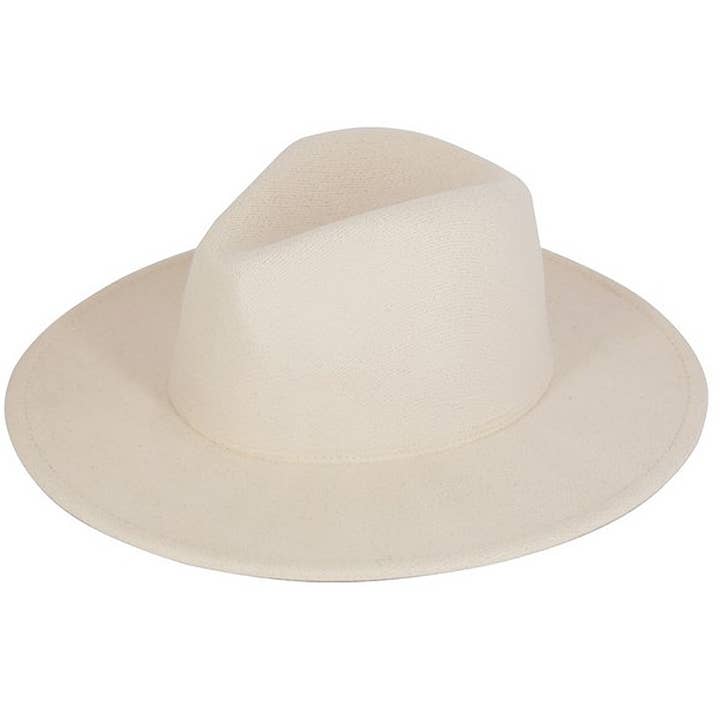 3AM BY H&D ACCESSORIES - Wholesale Fedora - Women's - Solid Panama Hat MH0125