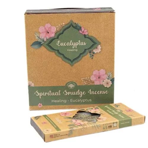 WONDER IMPORTS AUSTRALIA - Wholesale Incense - Eucalyptus for Healing Smudge Incense 8 Short Sticks