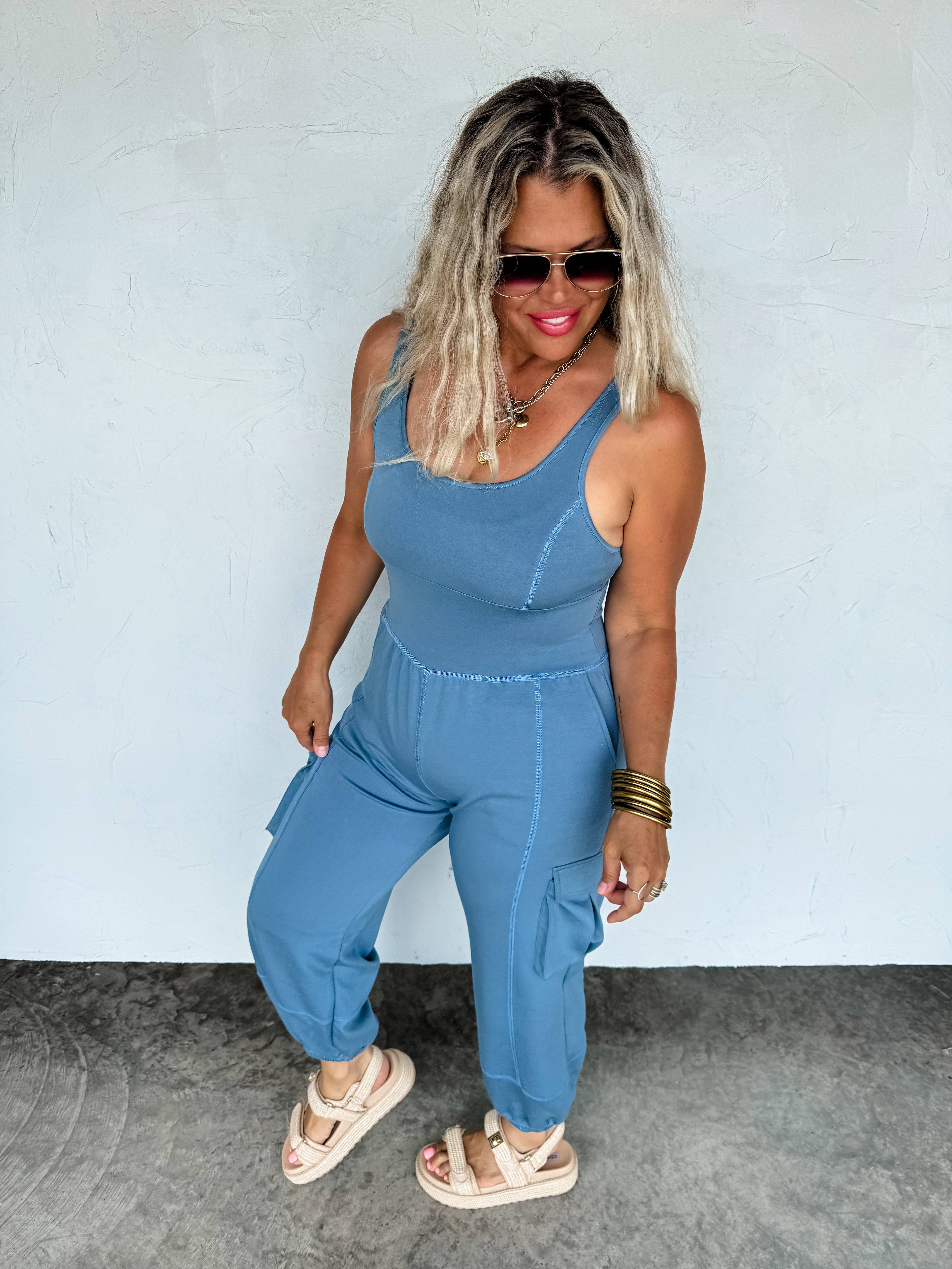 BLAKELEY - Wholesale Romper - Women's - ALL SET TANK ROMPER2