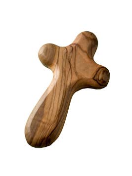 Small Holding Cross - 3.5" for wholesale by Earthwood
