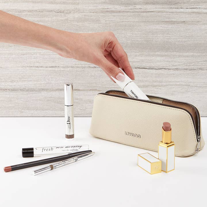 Livana - Wholesale Makeup/Cosmetic Bag - Livana PerfectTemp Leather Makeup Bag - The Minimalist10