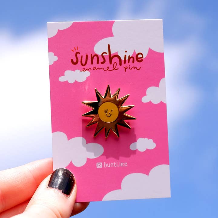 Bronagh Lee - Wholesale Lapel Pin/Button - Sunshine Pin0