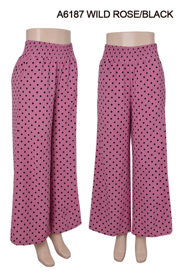 SSImport – Großhandel Hose – Damen – A6187 WEIT GESCHNITTENE LUFTIGE HOSE FRÜHLING UND SOMMER 12 STÜCK/PAKET6