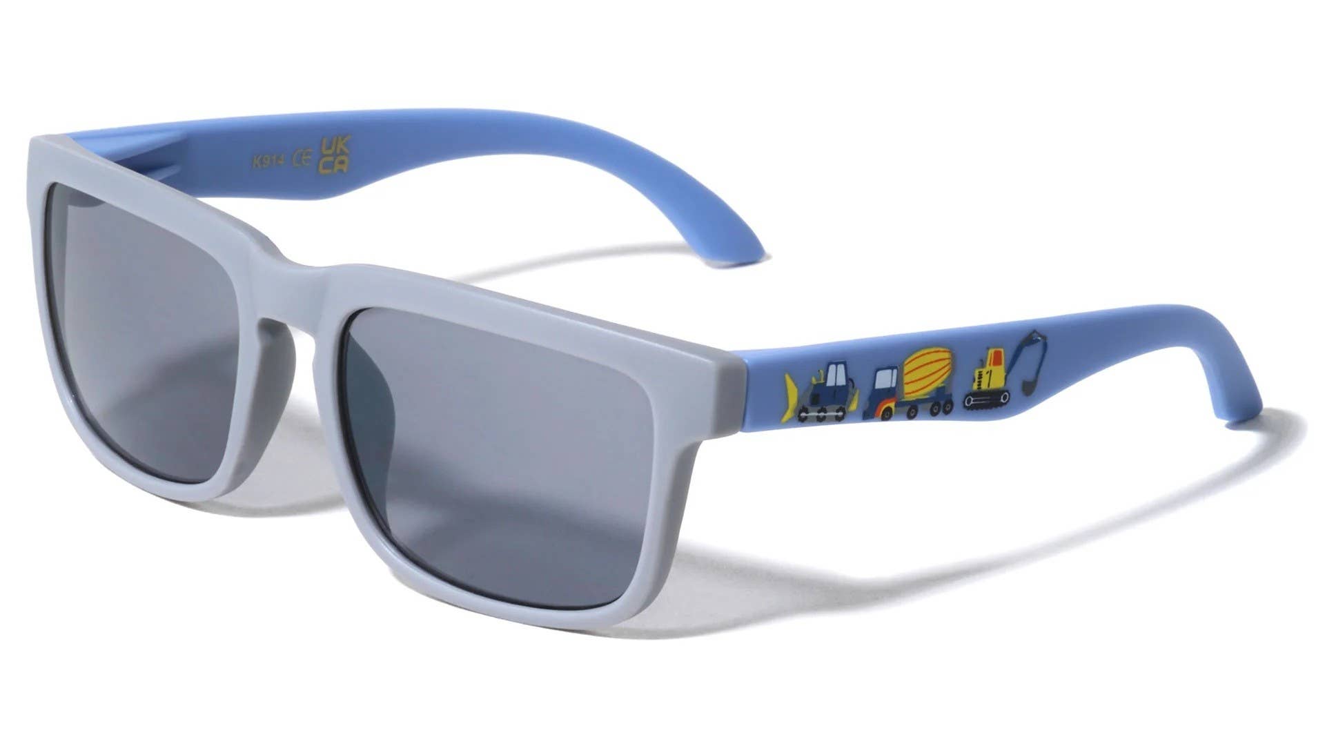 Sunrayzz Imports - Wholesale Sunglasses - Kids - Kids Toy Cars Print Duotone Frame k9144