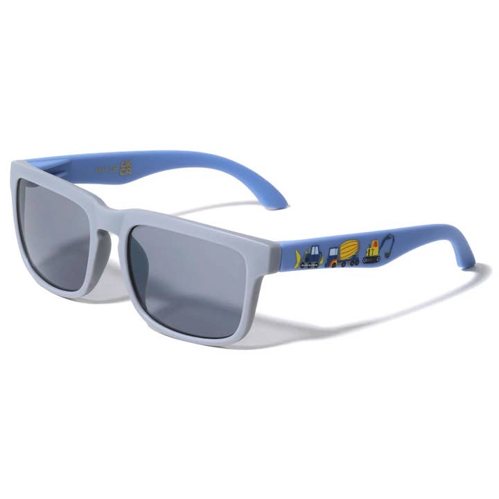 Sunrayzz Imports - Wholesale Sunglasses - Kids - Kids Toy Cars Print Duotone Frame k9144