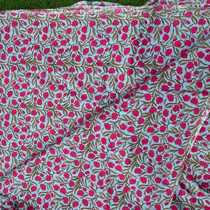 bhavnas boutique - Wholesale Textielverf - Bloemen Katoen Designer Stof Print Katoen Vrouwen Kleding maken