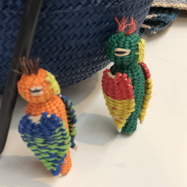 Iraca Lab Luxe Birds - Porta-chaves e Berloques por atacado de Casa Bonita