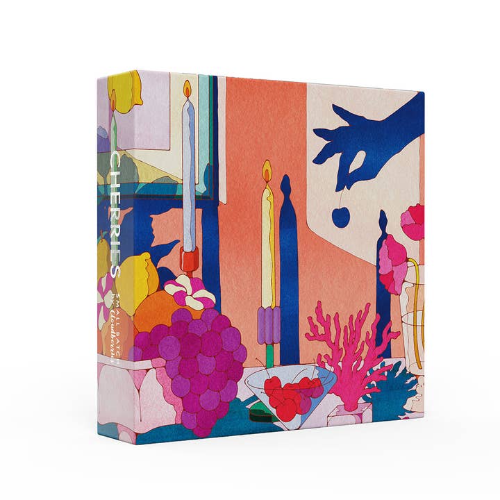 Cloudberries Jigsaw Puzzles – Engroshandel Puslespil - Voksen – Kirsebær 1000 stykker tilfældigt skåret puslespil til voksne1