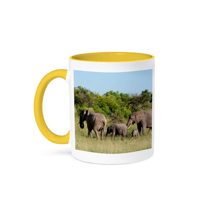 3dRose, Éléphant d'Afrique, Loxodonta africana, Masai Mara, Kenya, Tasse pour la vente par 3dRose