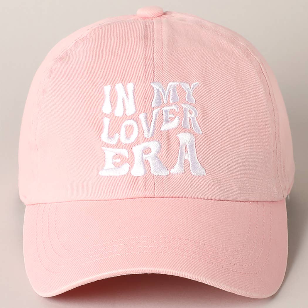 Fashion City - Wholesale Baseball Cap - Women's - Embroidered Letters In My Lover Era Baseball Cap1