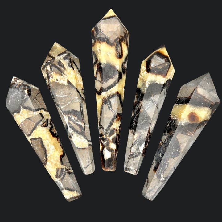 Crystal River Gems LLC - Wholesale Spiritual Stone/Crystal - Septarian Calcite Wand Scepter (1 Piece)