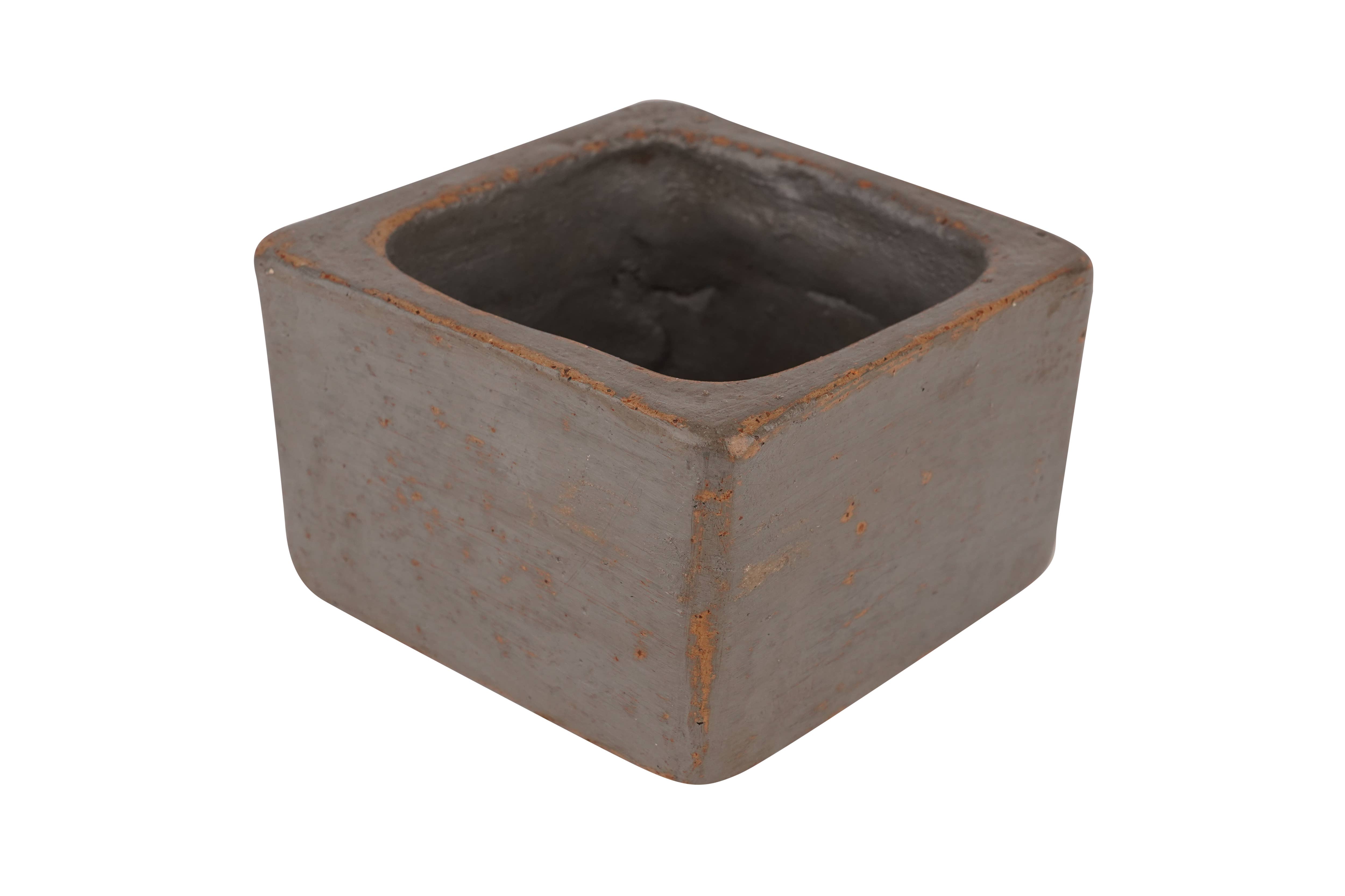 My Amigos Imports - Wholesale Candle Holder - Quadra™ Candle Ready Clay Vessel-Handmade-5 Color Choices13