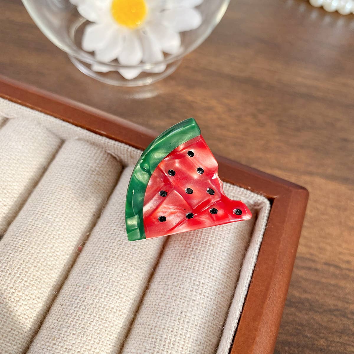 MKS America - Wholesale Hair Clip - Women's - Mini Strawberry Fruit Hair Claw Clip2