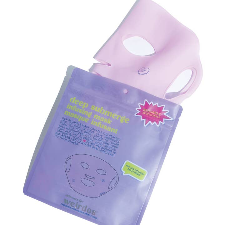 Skincare for Weirdos – Engroshandel Ansigtsmaske – Dyb Submerge Hydrerende Genanvendelig Ansigtsmaske3