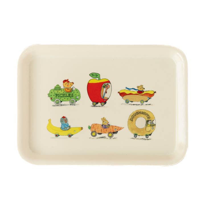 Three Potato Four - Wholesale Decorative Tray - 3P4 x Richard Scarry® - Busy Town Vintage Tray