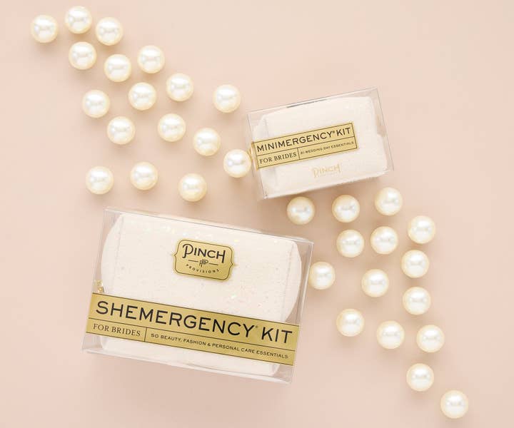 Pinch Provisions - Wholesale Pouch - Women's - Pearl Minimergency Kit for Brides | Wedding Gifts