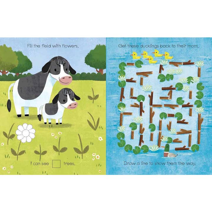 Sourcebooks - Wholesale Coloring & Activity Book - Kids & Baby - My First Activity: Farm3