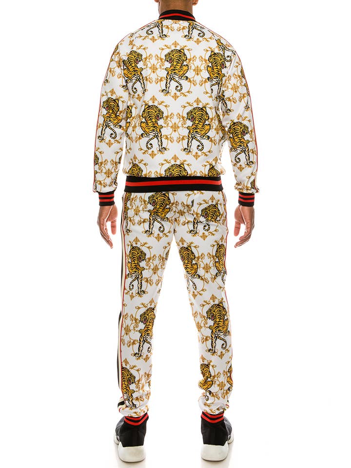 Victorious - Wholesale Tracksuit - Men's - ST854 Men Crouching Tiger Track Suits Pre-pack