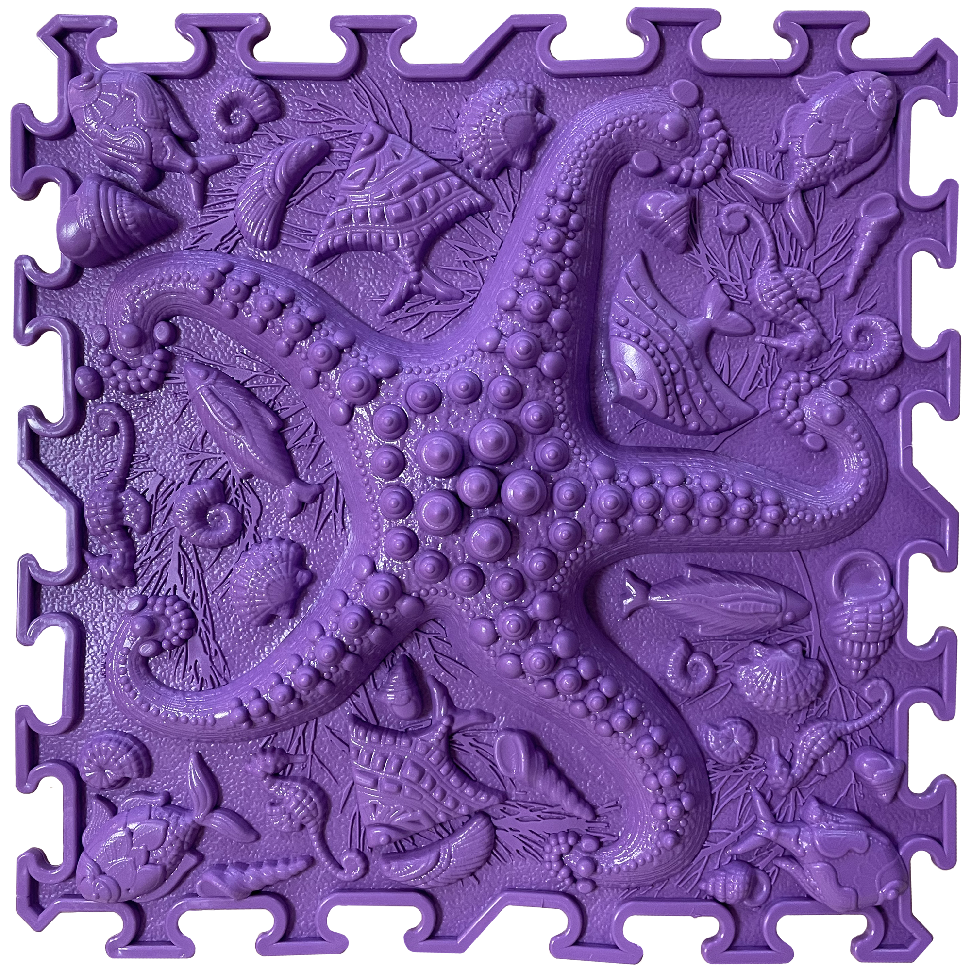 ORTONATURE - Vendita all'ingrosso Puzzle - Bambini - Tappeto sensoriale da massaggio puzzle - set "Trio di animali"3