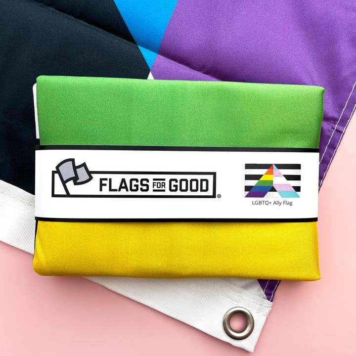 Flags For Good - Wholesale Flag - LGBTQ Ally Flag0