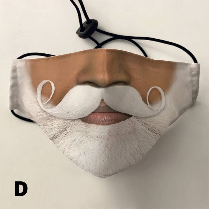 Santa Claus Face Mask for wholesale by Maskalike