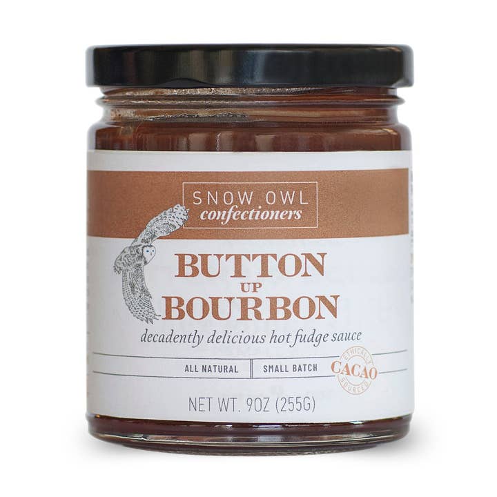 Wholesale Case - Button Up Bourbon for wholesale by Snow Owl Confectioners