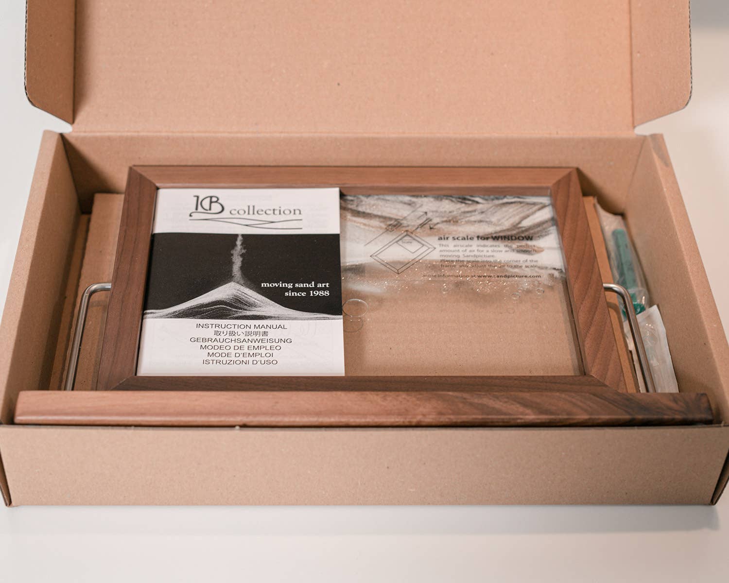 Sandscape – Großhandel Tischdeko – Window Walnuss3