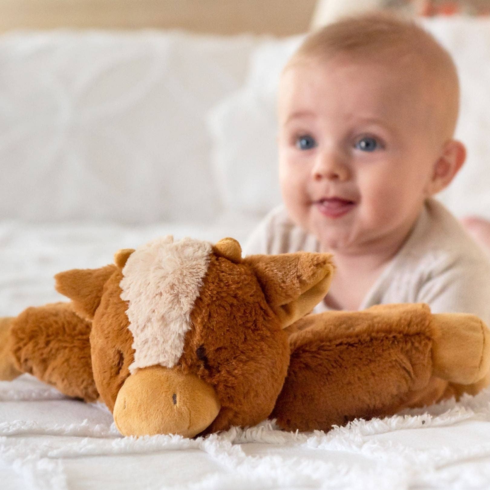 OB Designs Australia - Vente Peluche – enfant et bébé - Peluche Billy Cow4