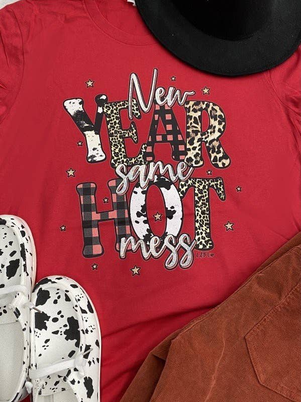 T-shirt à motif graphique identique pour le Nouvel An de la Colombie-Britannique pour la vente par L&B Life