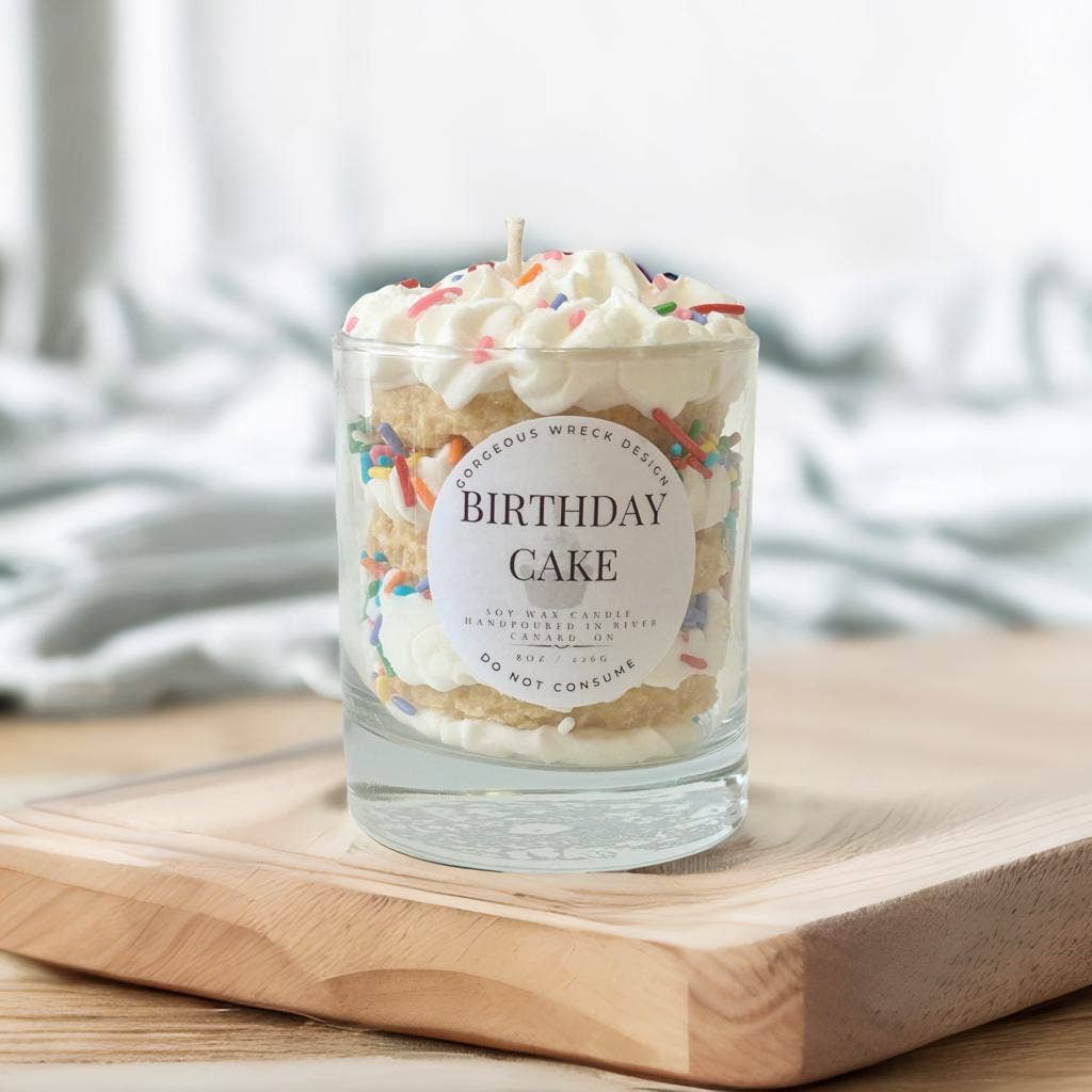 Gorgeous Wreck Design - Wholesale Novelty Candle - Birthday Cake Dessert Candle 1