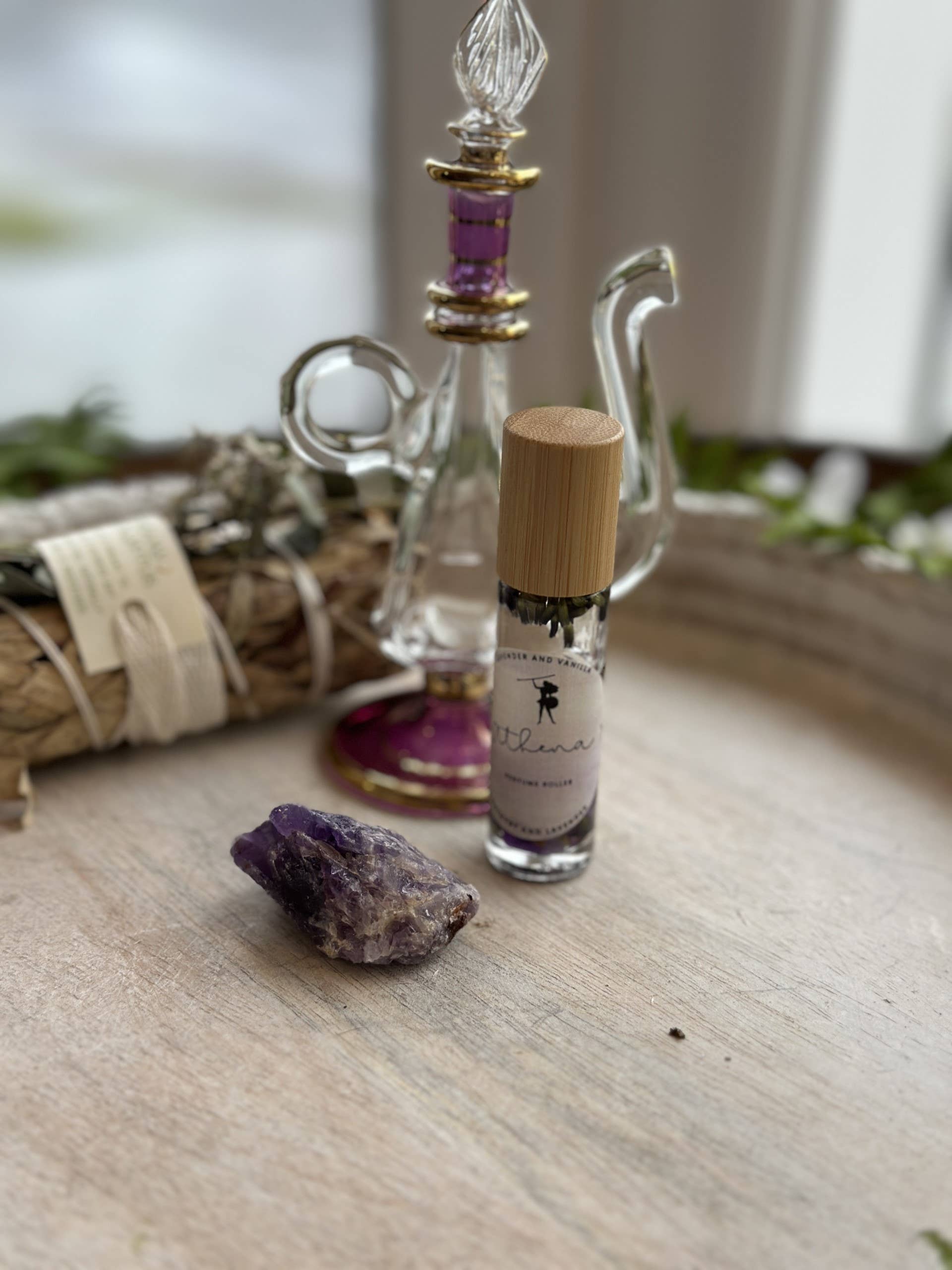 Sage & Stone Apothecary - Wholesale Roll-On Fragrance - Athena Goddess Perfume Roller2