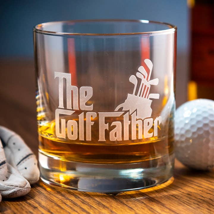 Golffaderen rokker glas for engroshandel hos A to Z Imaging and Design