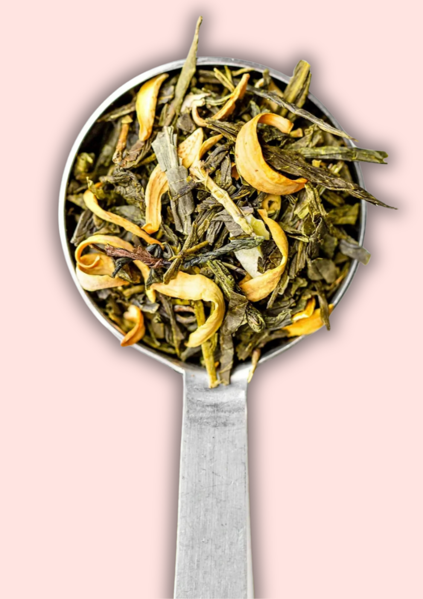 Tea Heritage - Wholesale Loose Tea - Organic Green Tea Orange Blossom and Almond - 100g0