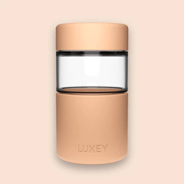 Luxey Cup - Wholesale Coffee/Tea Cup - ORIGINAL - Reusable Glass Coffee Cup 12oz