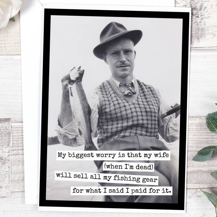 La mia più grande preoccupazione è che mia moglie (quando sono morto)... per la vendita all'ingrosso da parte di Raven's Rest Studio