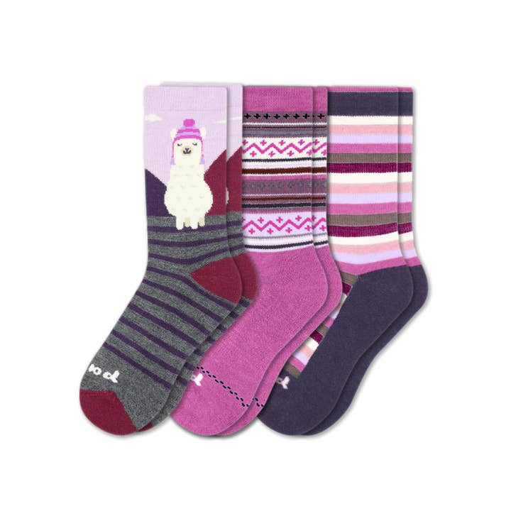 Pacas - Wholesale Socks - Women's - 3 Pack - Women's Crew Pacas Socks21