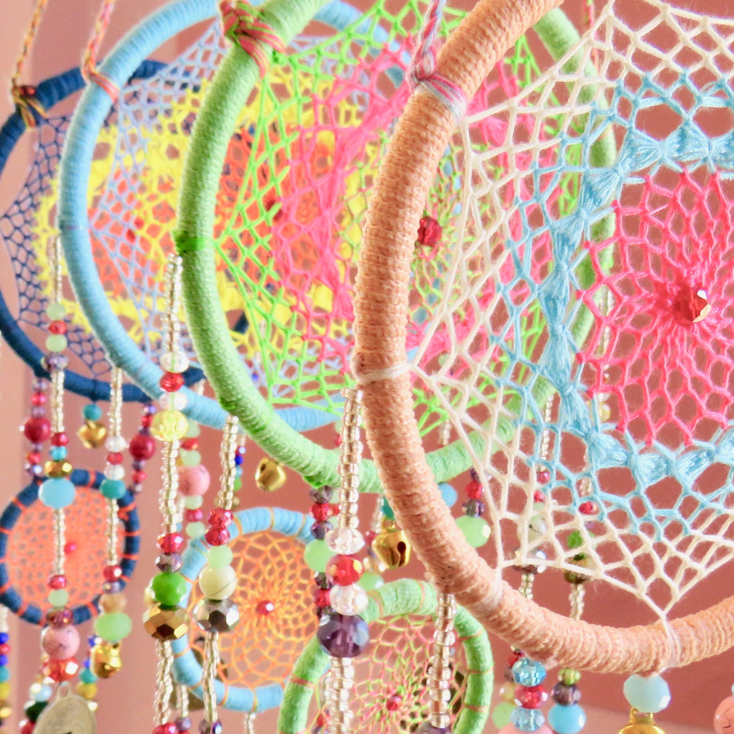 Rosamariposa – wholesale Drömfångare – Madeline Dream Catcher - Nya färger5