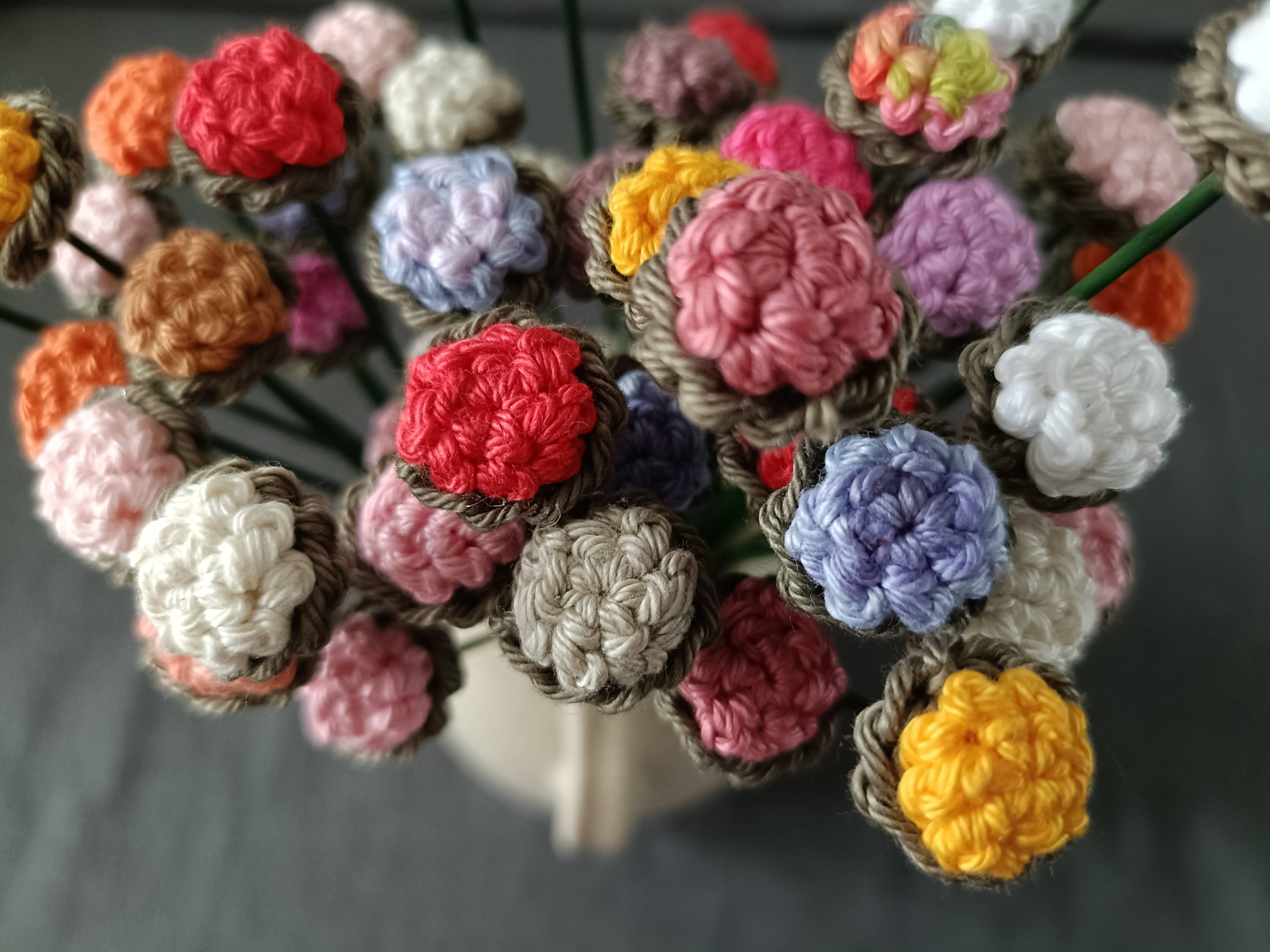 Knuffelsenzo - Wholesale Artificial Flowers - Flower button4