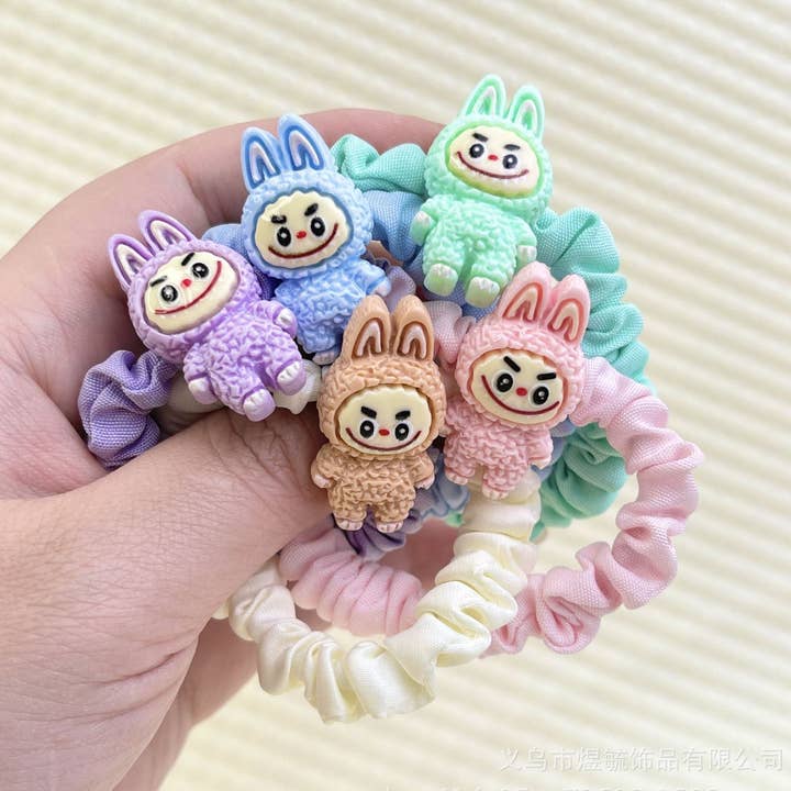 Cartoon Cute Hair Ties for Girls Colorful Non-Damaging Hair Accessories for wholesale by shoplittleswan