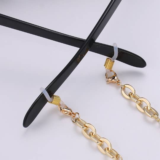 Aim Eternal – Engroshandel Ansigtsmaskekæde – Ansigtsmaskekæde med rondelperler og glasbånd FMHC00113